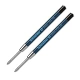 Schneider Slider 755 Extra Broad Ballpoint Ink Refills with ViscoGlide Ink system - 2/pk (Black)
