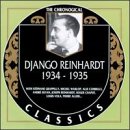 Disco de Django Reinhardt: «Django Reinhardt 1934 1935» (Anverso)