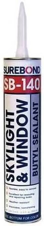 Skylight and Window Sealant, Wht, 10.3 oz.