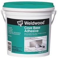 Cove Base Adhesive, Gallon 2PK