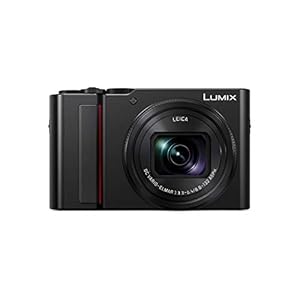 Panasonic LUMIX DC-TZ202EG-K Travelzoom Kamera (1-Zoll Sensor, 15x opt. Zoom, Leica Objektiv, Sucher, 4K, schwarz)