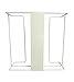 KingSeal Wall Mounted Wire Rack Disposable Glove Box Holder, Large, Triple