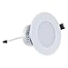 LEMONBEST Dimmable LED Ceiling light 7W Round Recessed LED downlight for Ceiling Indoor Cool white