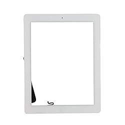 White Touch Screen Digitizer Assembled with Home