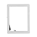 White Touch Screen Digitizer Assembled with Home Button Strong Adhesive for iPad 4 4th Generation