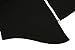 Coofandy Men's Shirts Casual Zipper Shirt Irregular Long Sleeve T Shirt,Black,Medium