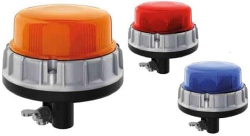 HELLA 2XD 011 557-211 LED-Luce identificazione lampeggiante, K-LED 2.0 R, 12/24V, blu, Bocchettone di tubo