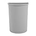 Rubbermaid Commercial Untouchable Trash Can, 21 Gallon, Gray, FG352000GRAY