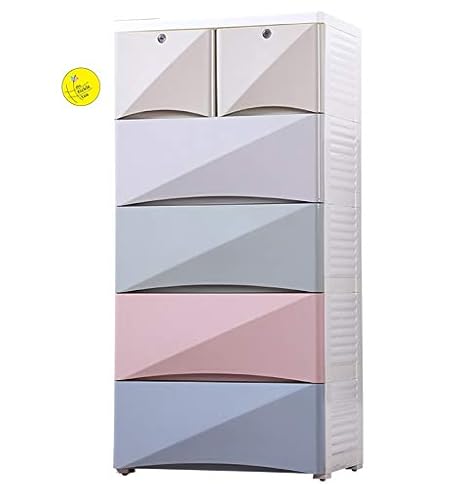 Buy Thetickletoe Fiber Chest Of 5 Layer Drawer Storage Cabinet
