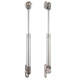 GEBANGTY Cupboard Door Gas Spring 100N and Easy Disassembly for Lid Support Cabinet Support Lift Support Door Hinges(Set of 2)
