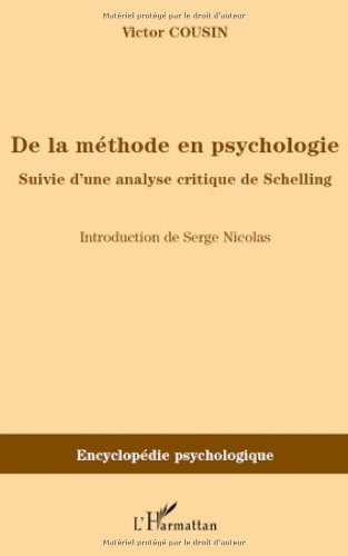 De la méthode en psychologie