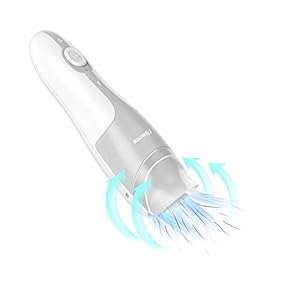 Rizees Baby Hair Clipper Automatic Cordless Vacuum Baby Hair Clipper Quiet Baby Hair Trimmer for Kids and Children…