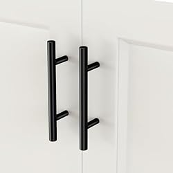 goldenwarm 35 Pack 5Inch Cabinet Handles Black