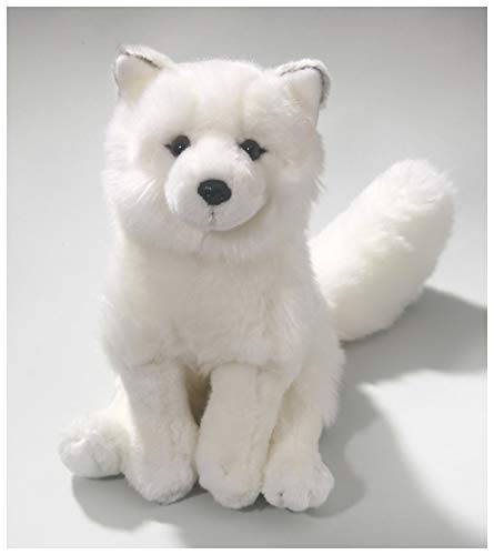 Carl Dick Fox, Arctic Fox, 10.5 inches, 26cm, Plush Toy, Soft Toy, Stuffed Animal 3352