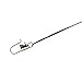 Rose Kuli Fish Wire Leaders 75pcs Steel Swivels and Snaps Saltwater Fishing Line Kit 30 LBS Test Soft Plastic Coated Wires