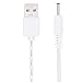 TenCloud USB Charger Cord(3.3Ft/100cm) Compatible with Foreo Device(Luna 3, Luna 2, Luna Series Facial Cleanser, ISSA Series E-Toothbrush, Iris, Espada, UFO) (White-1PC)