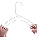 HOUSE DAY White Plastic Hangers 24 Pack, Clothes Hangers with Non Slip Hooks, Durable & Space Saving Coat Hanger, Lightweight Clothing Hanger, Perfect Closet Organizer for Everyday Use