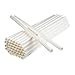 Plastic White Dowel Rods for Tiered Cake Construction, 12 Inch X 1/4, Pack of 12