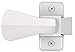 Ideal Security Inside Latch for Storm and Screen Doors, White