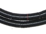 African Vinyl Beads, Ghana Vulcanite Crafts Supplies for DIY Jewelry Making, Necklaces, Bracelets (6mm, Black)