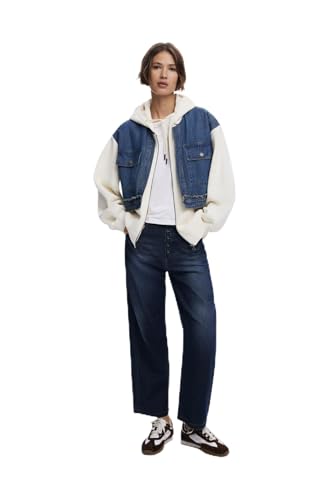 Desigual Sweat_Trucker, 1011 Cream, L