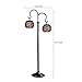 Kenroy Home Castillo Floor Lamps, Medium, Oil Rubbed Bronze with Highlight