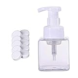 Boddenly High Foaming Sanitizer, Solid Hand Soap, Foaming Hand Soap, Portable No-Wash Quick-Drying Hand Sanitizer, 10 Ã— Effervescent Tablets + 1 Ã— Bottle