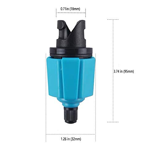 Buy 1 Pack Inflatable Boat SUP Pup Adaptor Air Pup Converter Standard Schrader Conventional