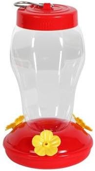 Garden CollectionHanging Hummingbird Feeder - 6.75 Inches - 4 Pack