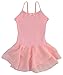 Dancina Girls Skirted Leotard Camisole Dress Ballet Dance Full Front Lining