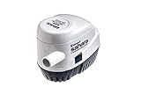 attwood 4505-7 Sahara S500 Automatic Bilge Pump, 12-Volt, 1.5-Amp Draw, ¾-Inch Interior Diameter Hose, 29-Inch 16-Gauge Wire