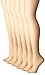 No Nonsense Women's Regular Pantyhose with Reinforced Panty and Toe, Pack of 6,Tan,C, Plus