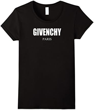 Womens Givenchys Paris T-shirt Medium Black