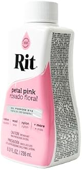 Rit Dye Liquid 236ml Petal Pink Mouldmaster Fabric Dye view 3