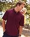 Jerzees 5.6 oz. 50/50 Jersey Pocket Polo with SpotShield, Red, X-Large