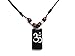 Ohm Om Wood Pendant Necklace Handmade Hawaiian Style Beach Boy Men Yoga Meditation Adjustable