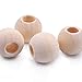 Jdesun 200 Pieces Wooden Beads, Natural Round Wood Loose Beads Wood Spacer 12mm Diameter x 5mm Hole