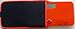 NewlineNY Red-Orange Mini Bathroom Scale + Travel Slip Case SBB0720M-NYRO + NY-MSS101-BRO