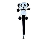 Puzzled Panda Plush Pen