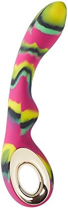 Personal Massager Large 9.45 Inch Waterproof Powerful Silent and Silicone with Multi Speed Vibration (Color Yellow)