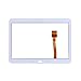 Prokit Compatible for Samsung Galaxy Tab 4 10.1 SM-T530 T531 T535 White Touch Screen Digitizer Panel Glass Replacement Part + PreInstalled Adhesive with SlyPry Tools kit
