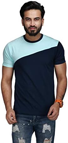Men's Cotton Casual Designer Slim Fit Half Sleeve Round Neck Fashion T-Shirts