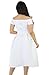 LALAGEN Women's Plus Size Vintage 1950s Party Cocktail Wedding Swing Midi Dress