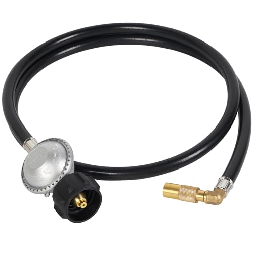SHINESTAR Propane Adapter Hose with Regulator for