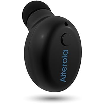 Bluetooth Earbud, Alterola IE610 Mini Wireless Headset with 6 Hour Playtime and 2 Magnetic USB Chargers, Invisible Earpiece for iPhone Samsung and Other Bluetooth Devices