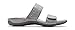 Vionic Womens Samoa Slide Pewter Sandal - 9 M