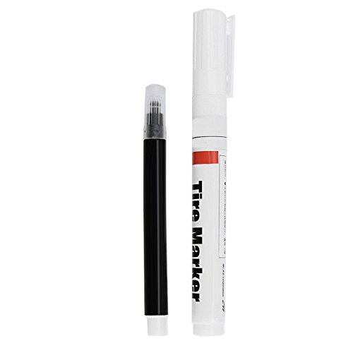 Paint Pen Cool White Large Volume Letter Marking Pen Marker For Car Tires