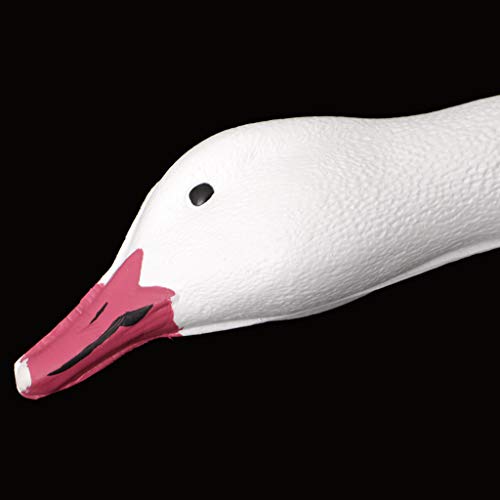 B Blesiya Hunting Shooting White Goose Decoys Decoying 3 Type -Resting,Standing,Eating - Eating Goose