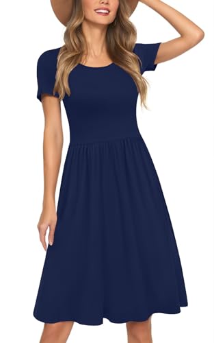 AYIFU Womens Empire Waist Dresses Casual Summer