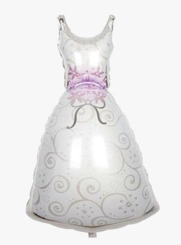 Dress Wedding Foil Balloon, 70cm (2 pack) — image 1